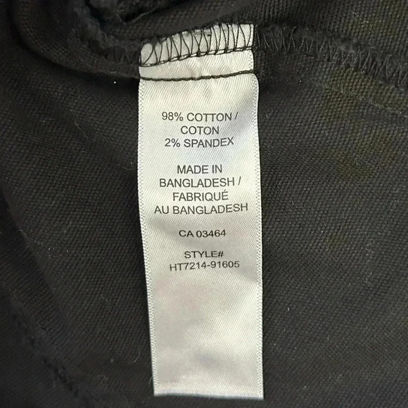 Ricki’s Utility Jacket  Military Field Casual Cotton Canvas Black Size XS - Picture 13 of 16